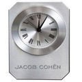 Metal On Glass Alarm Clock